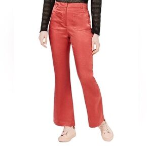 NEW Moon River Satin High Waist Bootcut Dress Pants Women's Size Small